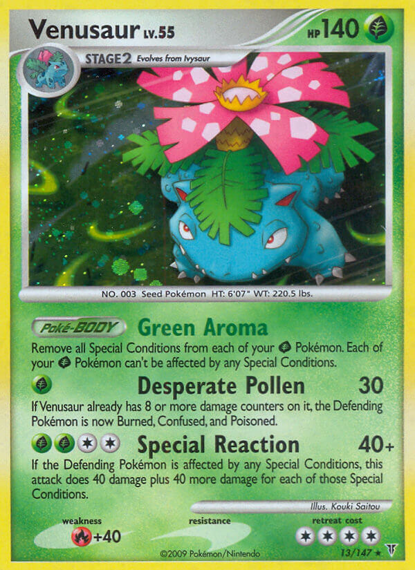 Venusaur (13/147) (Theme Deck Exclusive) [Platinum: Supreme Victors] - Card Brawlers | Quebec | Canada | Yu-Gi-Oh!