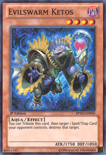 Evilswarm Ketos [BPW2-EN050] Super Rare - Yu-Gi-Oh! - Card Brawlers | Quebec | Canada |