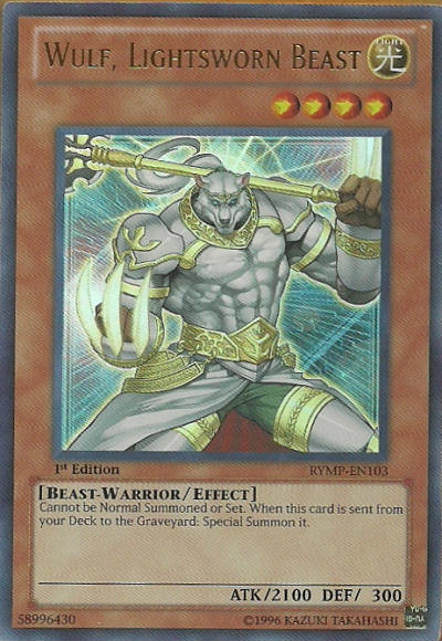 Wulf, Lightsworn Beast [RYMP-EN103] Ultra Rare - Card Brawlers | Quebec | Canada | Yu-Gi-Oh!