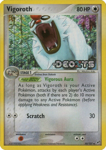 Vigoroth (50/107) (Stamped) [EX: Deoxys] - Card Brawlers | Quebec | Canada | Yu-Gi-Oh!