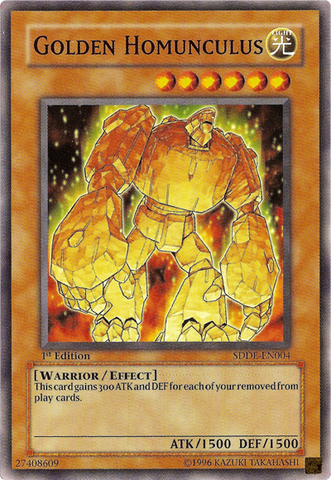 Golden Homunculus [SDDE-EN004] Common - Yu-Gi-Oh! - Card Brawlers | Quebec | Canada |