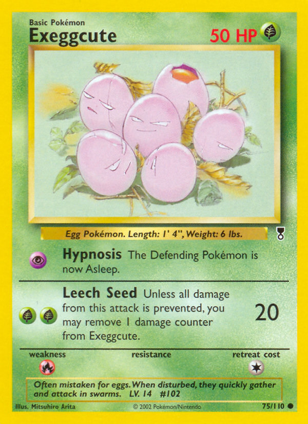 Exeggcute (75/110) [Legendary Collection] - Card Brawlers | Quebec | Canada | Yu-Gi-Oh!