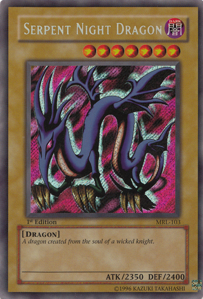 Serpent Night Dragon [MRL-103] Secret Rare - Card Brawlers | Quebec | Canada | Yu-Gi-Oh!