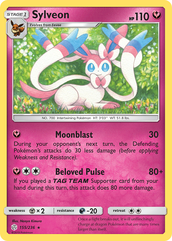Sylveon (155/236) [Sun & Moon: Cosmic Eclipse] - Card Brawlers | Quebec | Canada | Yu-Gi-Oh!