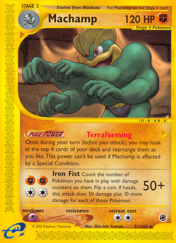 Machamp (51/165) [Expedition: Base Set] - Card Brawlers | Quebec | Canada | Yu-Gi-Oh!