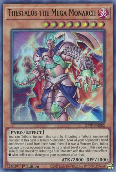 Thestalos the Mega Monarch [GFTP-EN082] Ultra Rare - Card Brawlers | Quebec | Canada | Yu-Gi-Oh!