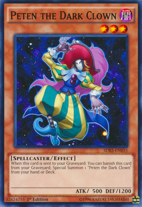 Peten the Dark Clown [SDKS-EN015] Common - Yu-Gi-Oh! - Card Brawlers | Quebec | Canada |