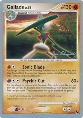 Gallade LV.55 (2/17) (Psychic Lock - Jason Klaczynski) [World Championships 2008] - Card Brawlers | Quebec | Canada | Yu-Gi-Oh!