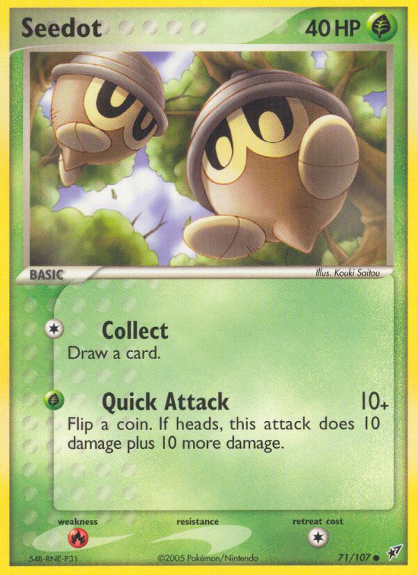 Seedot (71/107) [EX: Deoxys] - Card Brawlers | Quebec | Canada | Yu-Gi-Oh!