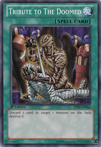 Tribute to the Doomed [BP01-EN066] Common - Yu-Gi-Oh! - Card Brawlers | Quebec | Canada |