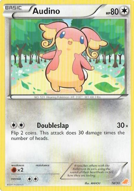 Audino (18/30) [Black & White: Trainer Kit - Excadrill] - Card Brawlers | Quebec | Canada | Yu-Gi-Oh!