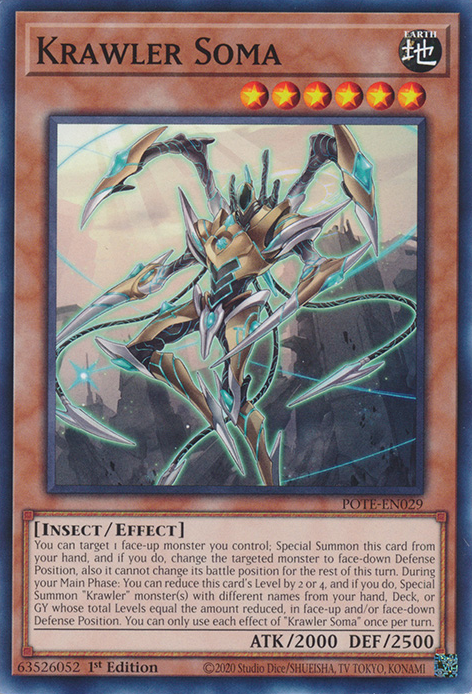 Krawler Soma [POTE-EN029] Common - Card Brawlers | Quebec | Canada | Yu-Gi-Oh!