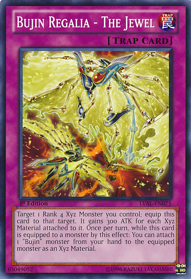 Bujin Regalia - The Jewel [LVAL-EN075] Common - Yu-Gi-Oh! - Card Brawlers | Quebec | Canada |