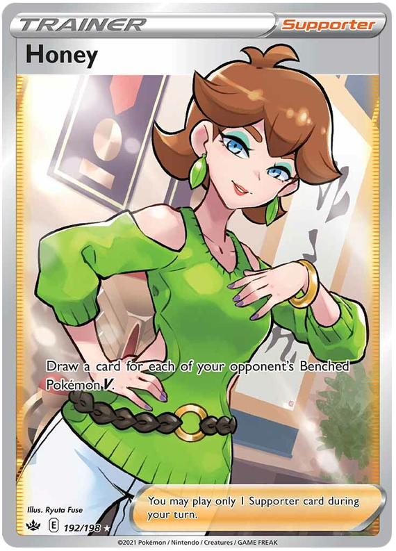 Honey (192/198) [Sword & Shield: Chilling Reign] - Card Brawlers | Quebec | Canada | Yu-Gi-Oh!