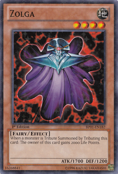 Zolga [BP01-EN182] Starfoil Rare - Card Brawlers | Quebec | Canada | Yu-Gi-Oh!