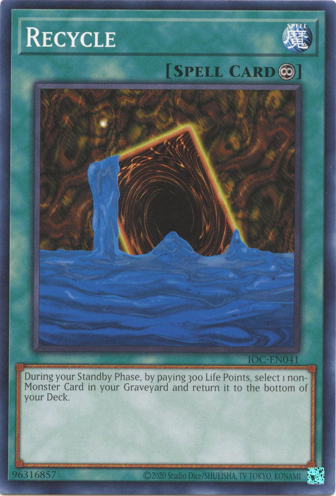 Recycle (25th Anniversary) [IOC-EN041] Common - Card Brawlers | Quebec | Canada | Yu-Gi-Oh!