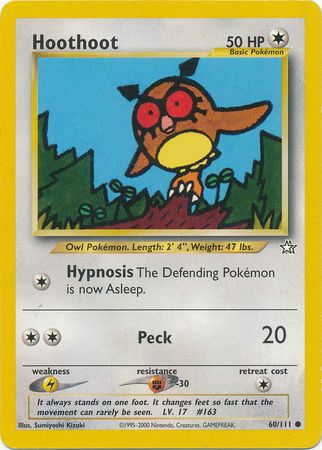 Hoothoot (60/111) [Neo Genesis Unlimited] - Card Brawlers | Quebec | Canada | Yu-Gi-Oh!