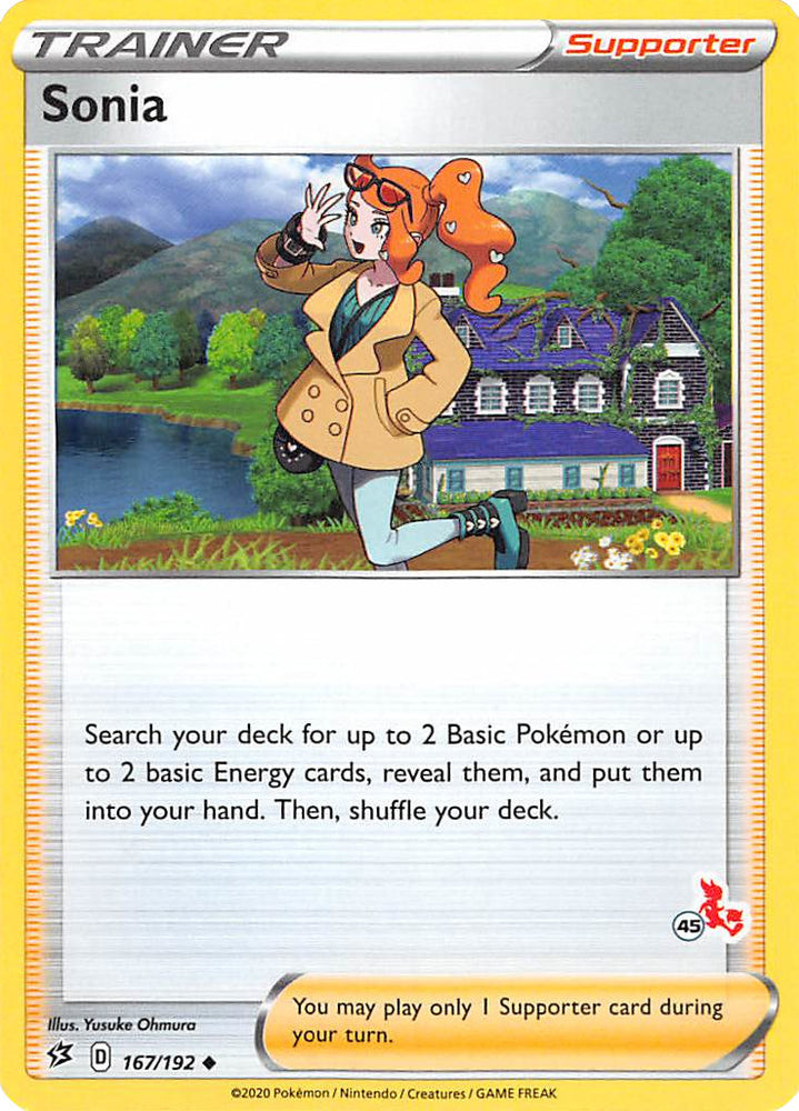 Sonia (167/192) (Cinderace Stamp #45) [Battle Academy 2022] - Card Brawlers | Quebec | Canada | Yu-Gi-Oh!