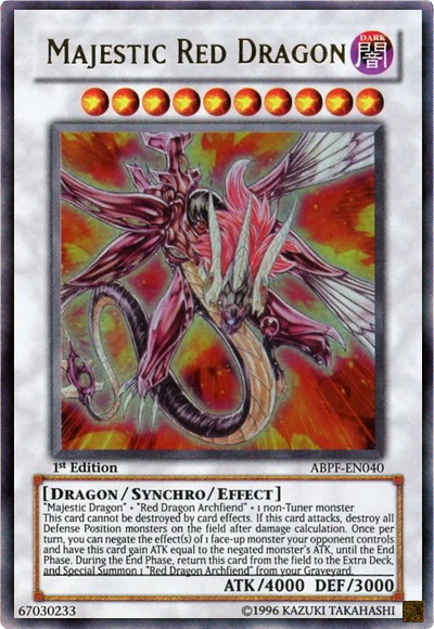 Majestic Red Dragon [ABPF-EN040] Ultra Rare - Card Brawlers | Quebec | Canada | Yu-Gi-Oh!