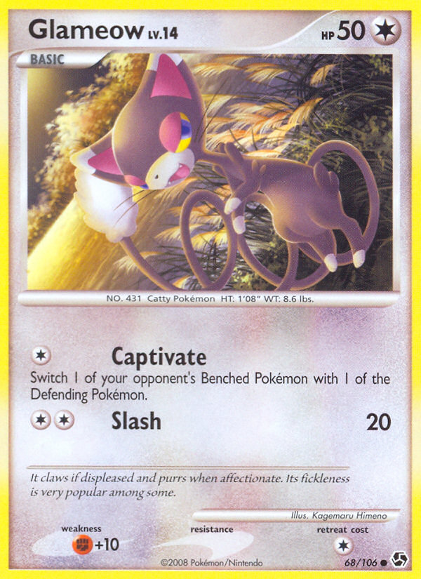 Glameow (68/106) [Diamond & Pearl: Great Encounters] - Card Brawlers | Quebec | Canada | Yu-Gi-Oh!