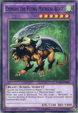 Chimera the Flying Mythical Beast [YGLD-ENB41] Common - Yu-Gi-Oh! - Card Brawlers | Quebec | Canada |