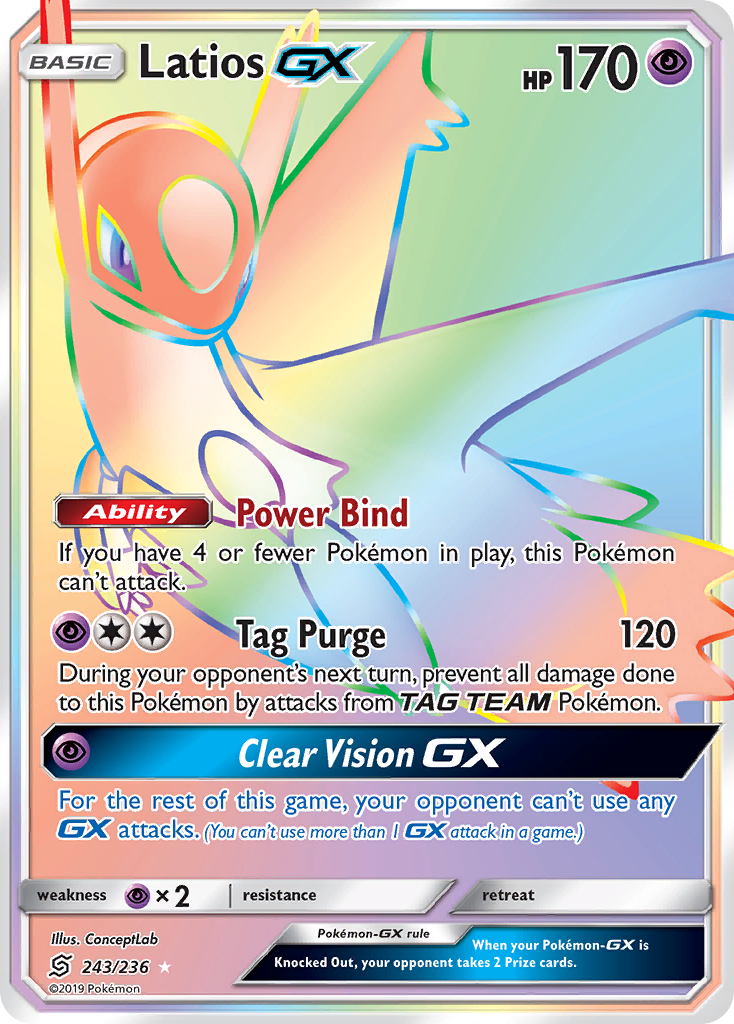 Latios GX (243/236) [Sun & Moon: Unified Minds] - Card Brawlers | Quebec | Canada | Yu-Gi-Oh!