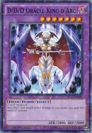 D/D/D Oracle King d'Arc [SP17-EN040] Starfoil Rare - Yu-Gi-Oh! - Card Brawlers | Quebec | Canada |