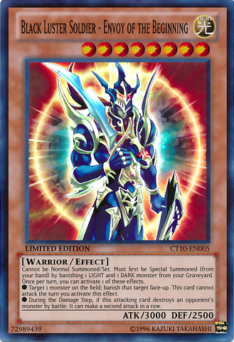 Black Luster Soldier - Envoy of the Beginning [CT10-EN005] Super Rare - Yu-Gi-Oh! - Card Brawlers | Quebec | Canada |