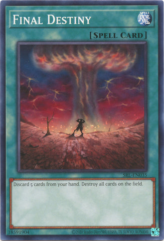 Final Destiny (25th Anniversary) [SRL-EN035] Common - Card Brawlers | Quebec | Canada | Yu-Gi-Oh!