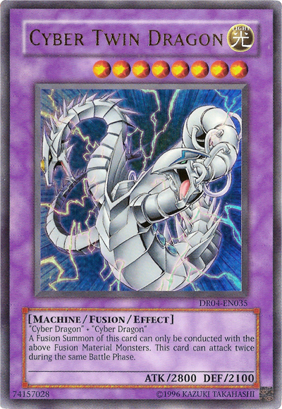 Cyber Twin Dragon [DR04-EN035] Ultra Rare - Yu-Gi-Oh! - Card Brawlers | Quebec | Canada |