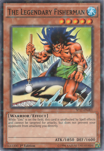 The Legendary Fisherman [SP17-EN001] Starfoil Rare - Yu-Gi-Oh! - Card Brawlers | Quebec | Canada |