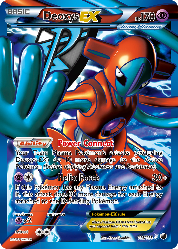 Deoxys EX (111/116) [Black & White: Plasma Freeze] - Card Brawlers | Quebec | Canada | Yu-Gi-Oh!