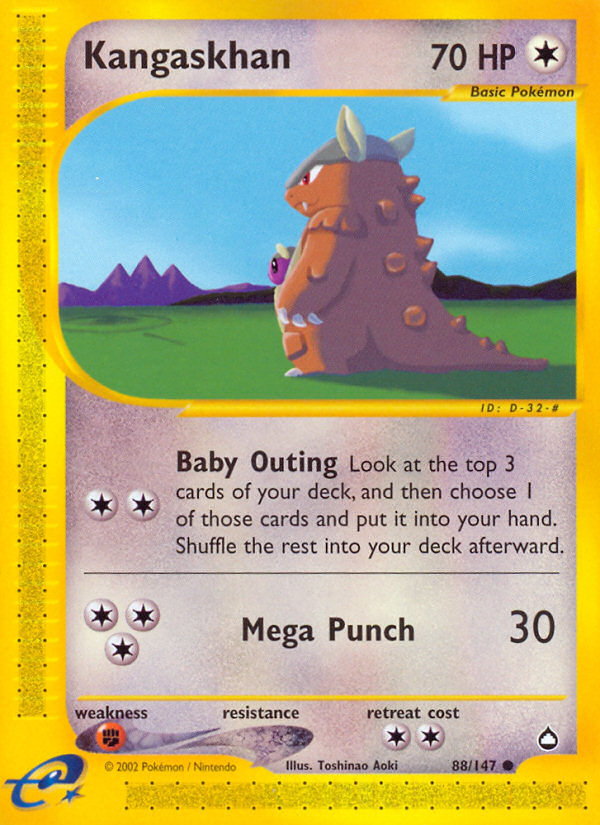 Kangaskhan (88/147) [Aquapolis] - Card Brawlers | Quebec | Canada | Yu-Gi-Oh!