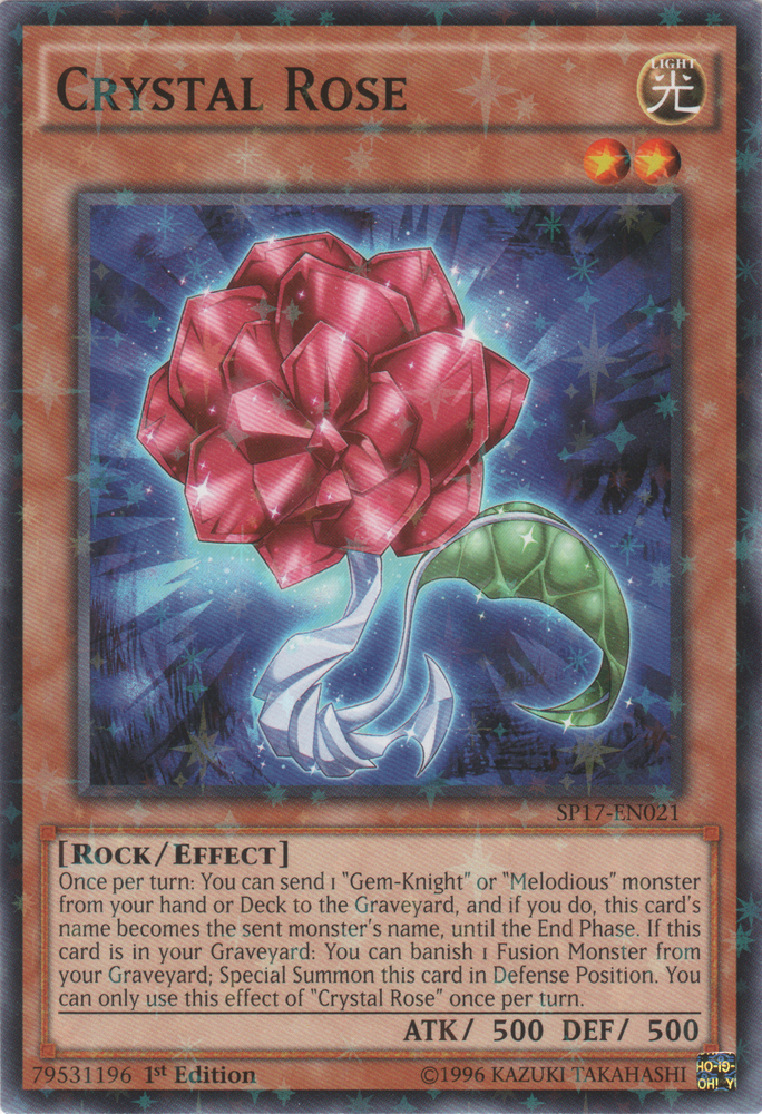 Crystal Rose [SP17-EN021] Starfoil Rare - Yu-Gi-Oh! - Card Brawlers | Quebec | Canada |