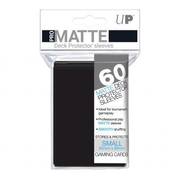 60ct Pro-Matte Black Small Deck Protectors - Card Brawlers | Quebec | Canada | Yu-Gi-Oh!