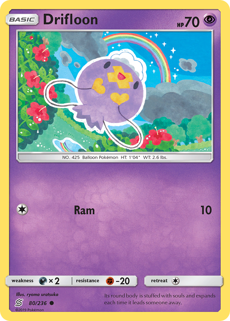 Drifloon (80/236) [Sun & Moon: Unified Minds] - Card Brawlers | Quebec | Canada | Yu-Gi-Oh!