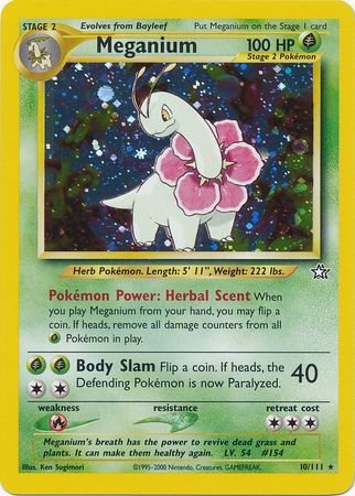 Meganium (10/111) [Neo Genesis Unlimited] - Card Brawlers | Quebec | Canada | Yu-Gi-Oh!