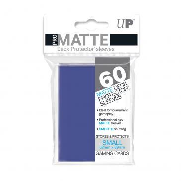 60ct Pro-Matte Blue Small Deck Protectors - Card Brawlers | Quebec | Canada | Yu-Gi-Oh!