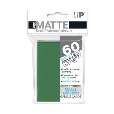 60ct Pro-Matte Green Small Deck Protectors - Card Brawlers | Quebec | Canada | Yu-Gi-Oh!