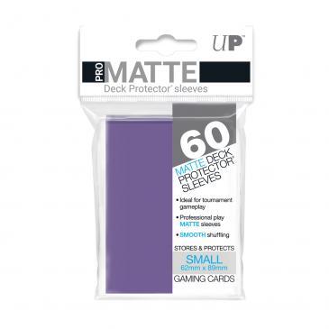 60ct Pro-Matte Purple Small Deck Protectors - Card Brawlers | Quebec | Canada | Yu-Gi-Oh!
