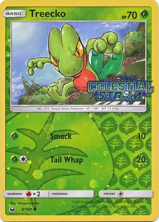 Treecko (8/168) (Toys R Us Exclusive) [Sun & Moon: Celestial Storm] - Card Brawlers | Quebec | Canada | Yu-Gi-Oh!