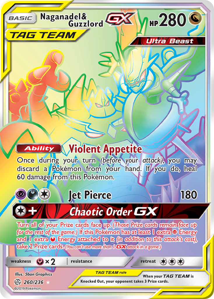 Naganadel & Guzzlord GX (260/236) [Sun & Moon: Cosmic Eclipse] - Card Brawlers | Quebec | Canada | Yu-Gi-Oh!