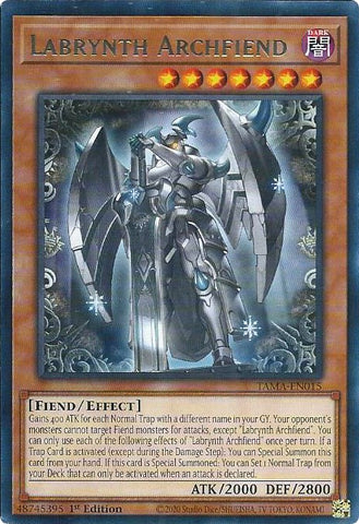 Labrynth Archfiend [TAMA-EN015] Rare - Card Brawlers | Quebec | Canada | Yu-Gi-Oh!