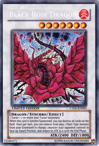 Black Rose Dragon [CT05-EN003] Secret Rare - Yu-Gi-Oh! - Card Brawlers | Quebec | Canada |