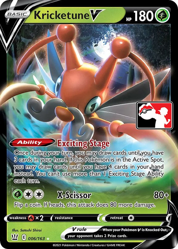 Kricketune V (006/163) [Prize Pack Series One] - Card Brawlers | Quebec | Canada | Yu-Gi-Oh!