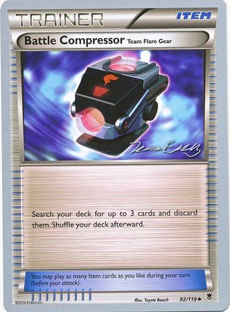 Battle Compressor (92/119) (Bebe - Jesper Eriksen) [World Championships 2016] - Card Brawlers | Quebec | Canada | Yu-Gi-Oh!