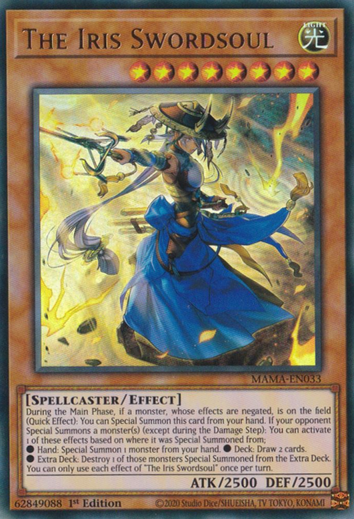 The Iris Swordsoul [MAMA-EN033] Ultra Rare - Card Brawlers | Quebec | Canada | Yu-Gi-Oh!