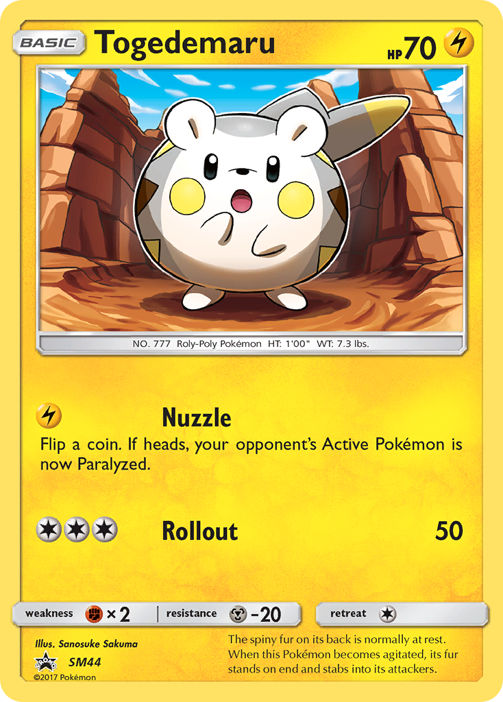 Togedemaru (SM44) [Sun & Moon: Black Star Promos] - Card Brawlers | Quebec | Canada | Yu-Gi-Oh!