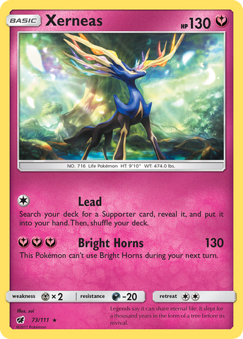 Xerneas (73/111) [Sun & Moon: Crimson Invasion] - Card Brawlers | Quebec | Canada | Yu-Gi-Oh!