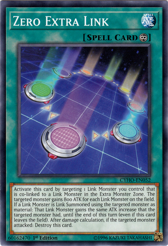 Zero Extra Link [CYHO-EN052] Common - Yu-Gi-Oh! - Card Brawlers | Quebec | Canada |